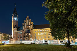 Rathaus Köpenick bei Nacht