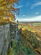 Festung Königstein im Herbst