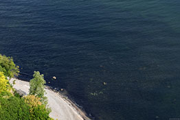 Strand an der Ostsee aus der Vogelperspektive II
