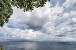 Wolken über der Ostsee