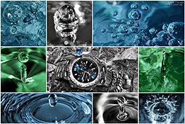 Aqua - Collage